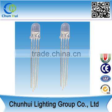 5mm rgb 4-pin led
