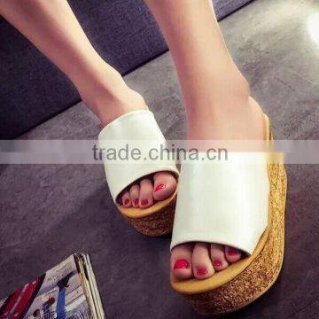 2015 New style fashion wedge heel summer sandals