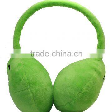 Cartoon Design Winter Use Earmuff Headphones for Girls and Kids