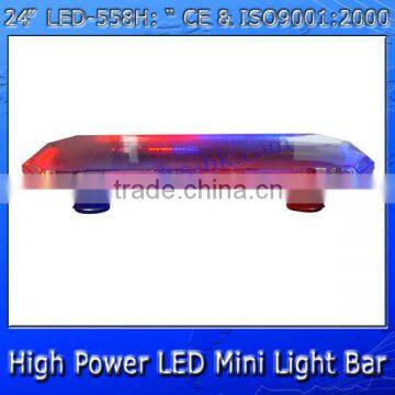 high power 1W LED slim security warning light bar LED-558H