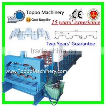 Automatic Steel Roof Deck Roller Machine