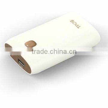 Hot selling 6600mAh dual usb output xiaomi power bank for Samsung note7