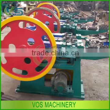 Automatic working nail making machine high working efficiency, scarp steel nail making machine