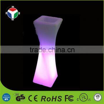 LED Color Changing Decoration Waterproof Plastic Twisted Flower Pot photo-2