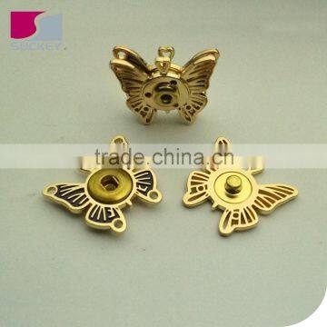 Custom shirt snap button butterfly clasp for jeans and other decoration