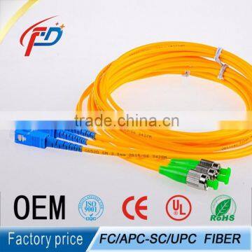 singlemode duplex FC/APC-SC/UPC fiber optic cable patch cord