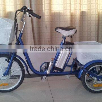 adult cheap 250W 3 wheel electric bicycle for sale