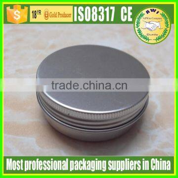 40g high quality Aluminum Tin Jar With Lid