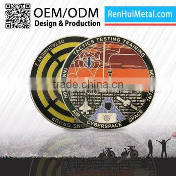 2016 Best Hotsell Cheap Custom Plating 18k Gold Coins