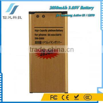 2850mAh 3.85V Rechargeable Li-ion Battery for Samsung S5 Active G870