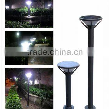 Aluminum+PC solar garden light with CE solar led light