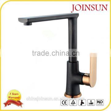 brass kitchen faucet black rose gold