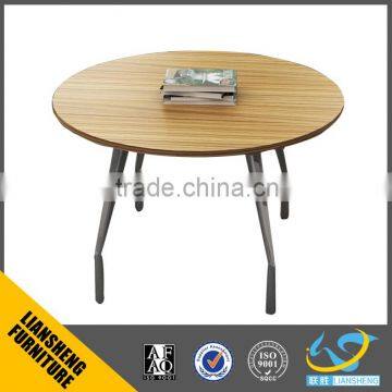 Conference table office furniture wooden small round meeting table