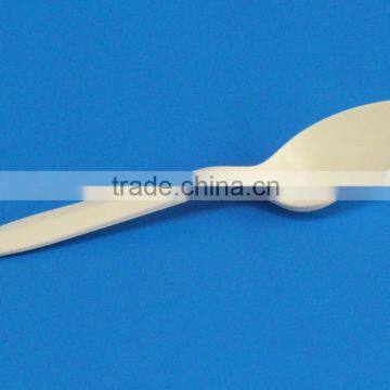 Biodegradable disposable plastic and corn starch spork SGS FDA EN13432 ok biobased