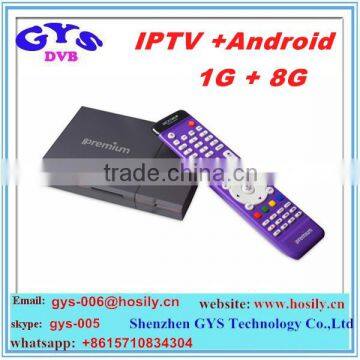 new model ipremium I9 android 4.4 IPTV Box Kodi Add All DVB DVB-S2/S,T/T2,C support