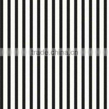 cotton black and white print fabric for clothing