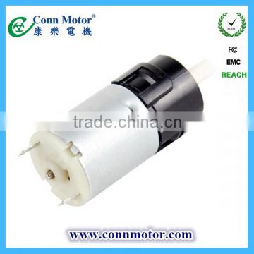 Three Stage 12V Electric Motor Gear Motor with Gear Reduction