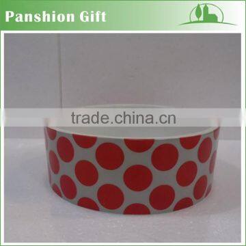 Wholesale Ceramic Dog Bowl With Decal Finish photo-2