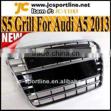 Facelift Bumper S5 Front Grill For Audi A5 S5 8F Sportback Quattro 2013~2014