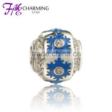 Christmas Coming Snowflake Design Bracelet Charms Jewelry