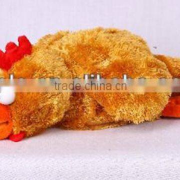 Moving the head and tail battery operated stuffed animal plush toy Chick with music