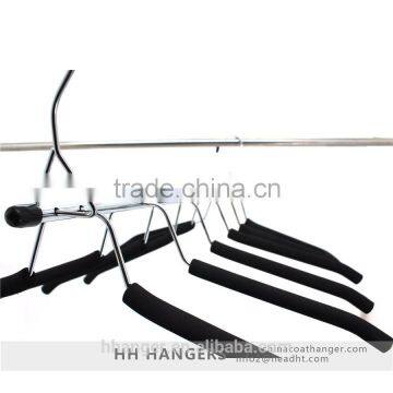 6ps Black Foamed Metal Stainless Steel Shirt Clothes Hangers Collection photo-5