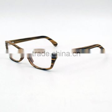 Specially Made laminated Thinness Wood Eyeglasses Wooden Sunglasses Hinges Optics