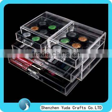 Top Sale Elegant Design Acrylic Storage Cube Box For Makeup Cosmetic Clear Acrylic Drawer