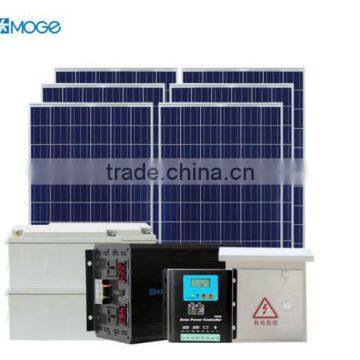 Moge 3000w High Configuration Solar Panel Kits for Home Grid System Battery for Sale photo-2