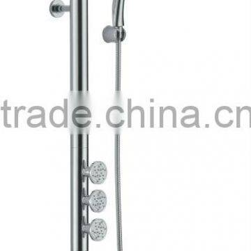 Manufacturer adjusting aluminium Wall-mounted Raining Shower Set