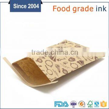 Recycle waterproof paper bag with tin tie machine making paper bag for bakery