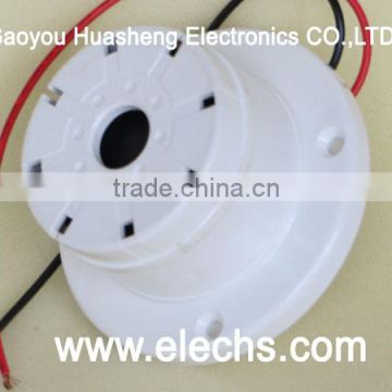 China huasheng 60*38mm white color piezoelectric 9v buzzer