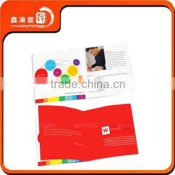 Custom high quality cheap a5 sample catalog book