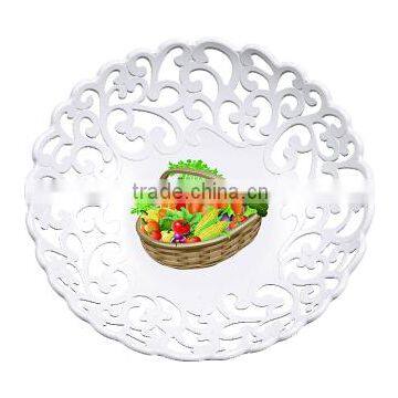 European style explosion models sold candy color top quality hollow out fruit tray