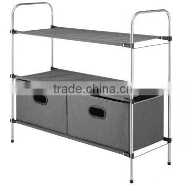 Cheap Portable Fashion Nonwowen Strong Storage Cabinet for Living Room photo-6