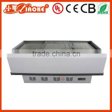 2m Glass Top Doors Quick Frozen Chest Freezer photo-3