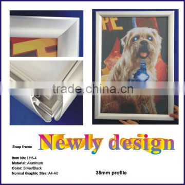 aluminium openable snap frame