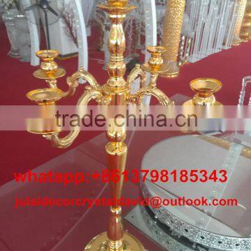 Wedding acrylic ball flower stand centerpiece for gold decoration wedding table