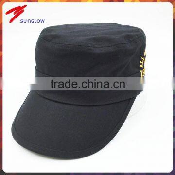 Manufacturer wholesale cotton canvas military snapback cap