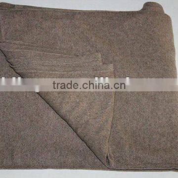 100%cashmere knitted solid/plain blankets/bed throws