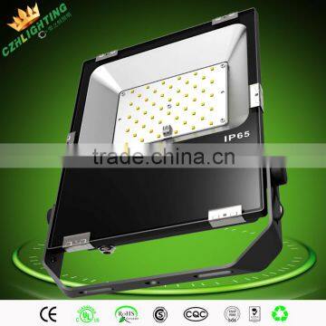 High efficient lumens 7500lm led stadium light 50w led flood light slim led floodlight new design