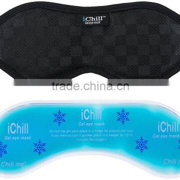 2016 Custom 3D High Quality Cool Sleeping Gel Eye Mask, Hot and Cold Eye Mask, Luxury Sleep Mask EM-010 photo-3