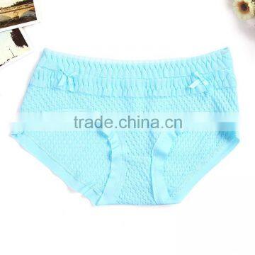 Hot Sale Double Lace Bowknot Girls Cute Panties Underwear photo-2