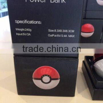 2016 New Design Pokeball Power Bank 12000mah Pokeball Power Bank With Factory Price Free Sample photo-2