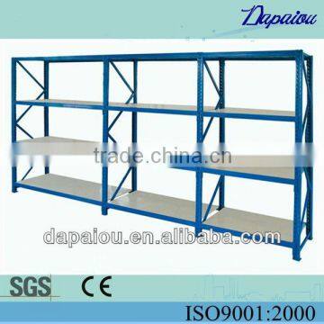 Medium Duty Loading Long Span Rack With Steel Panel/racking system