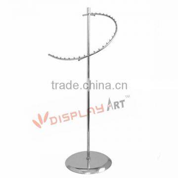 spiral garment display rack