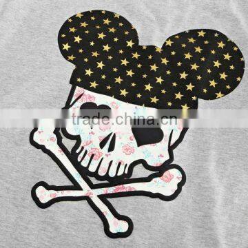 Woman Long Sleeve T-shirt With Puff Print photo-3