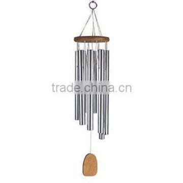 30" Silver Tube Wind Chime