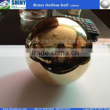 120mm brass hollow ball