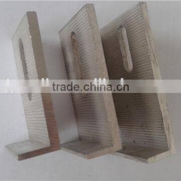 Widget of terracotta panel fixing system for curtain wall